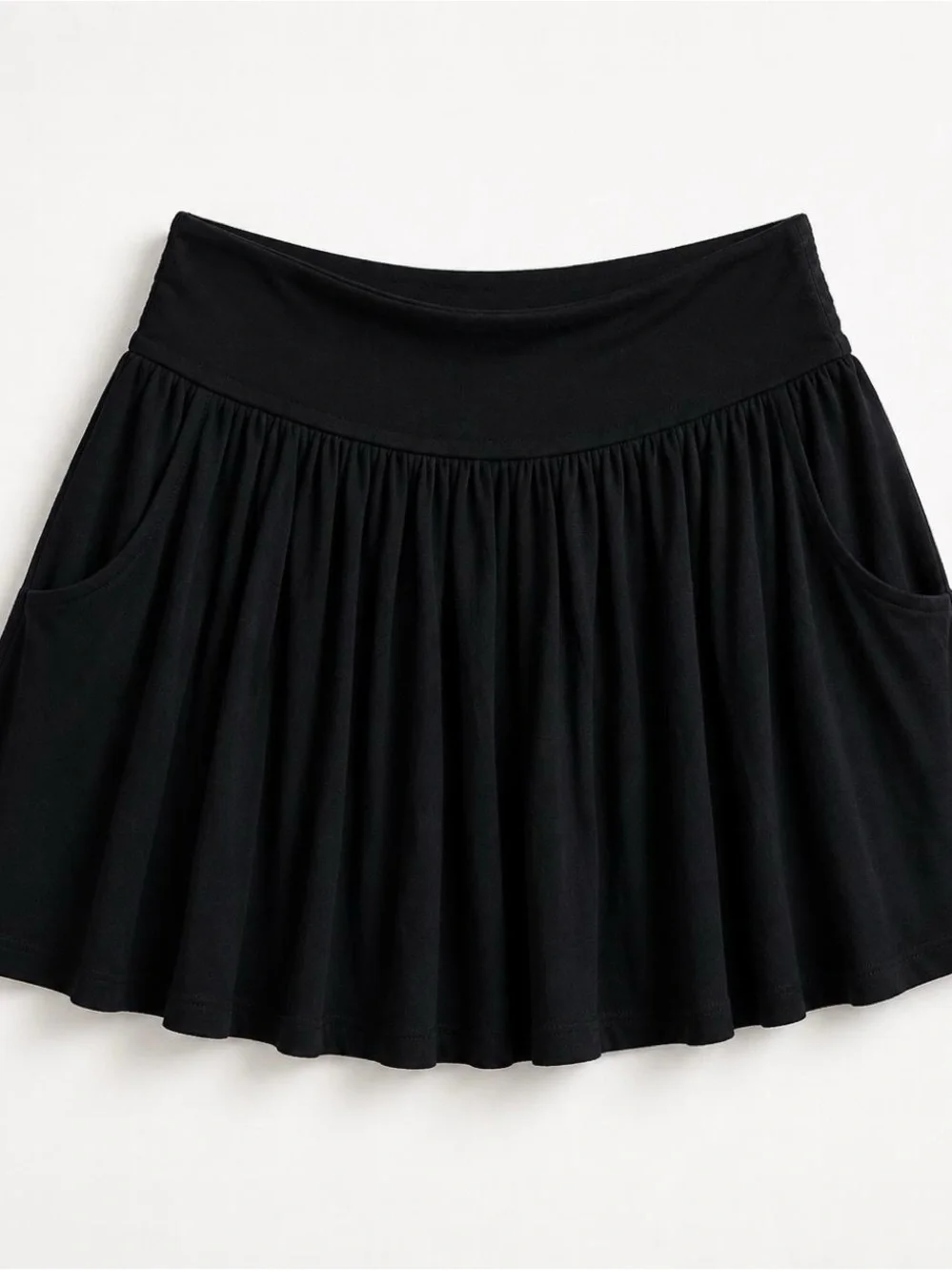 GAP Black Circle Skater Skirt with Pockets